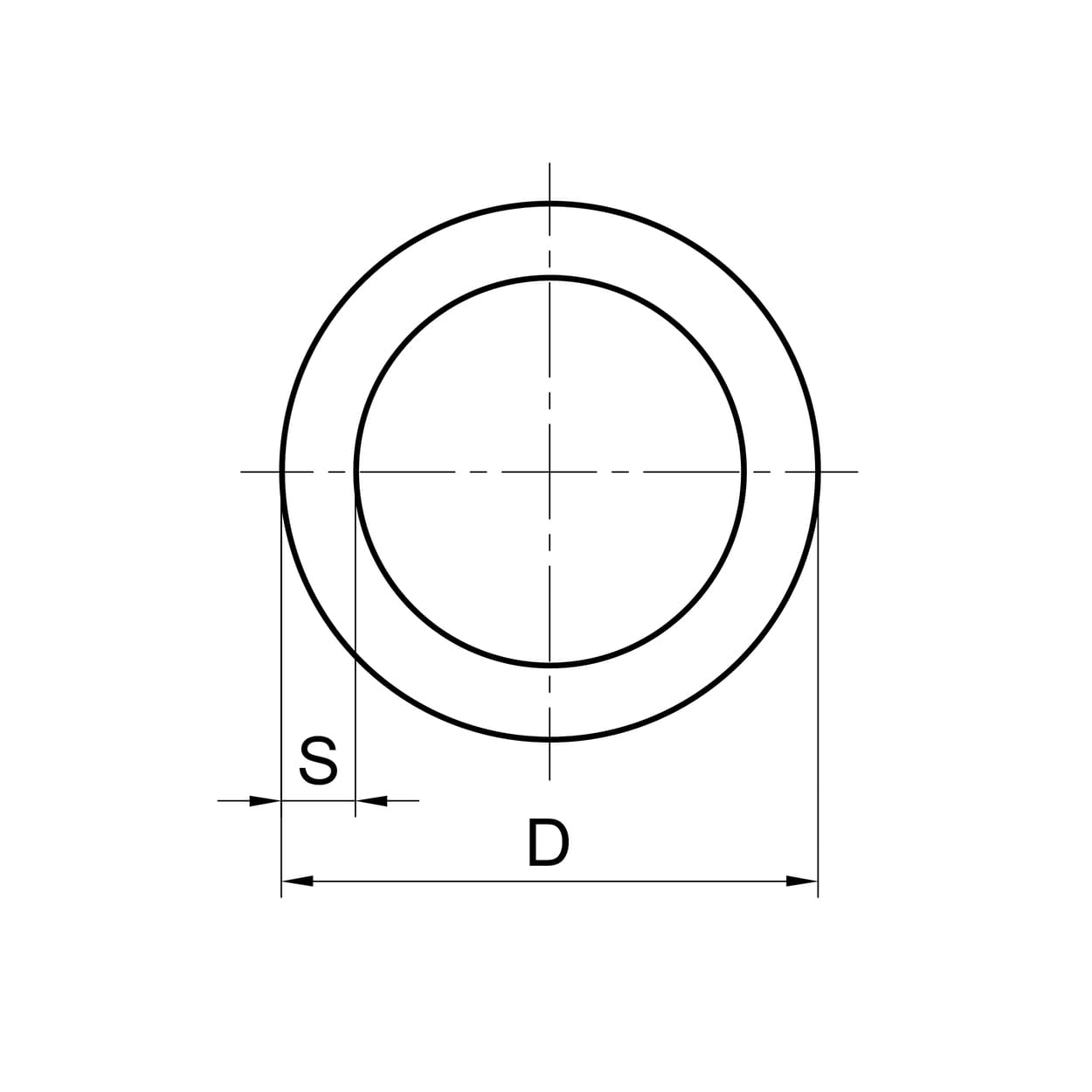 Труба алюминиевая круглая 11,8х3,3