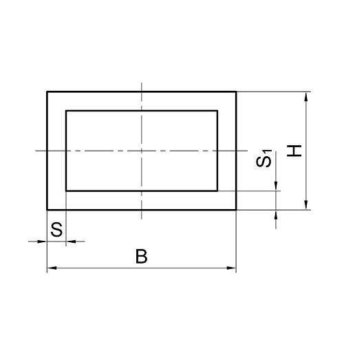 Труба прямоугольная 100x40x2.0