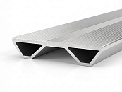 Алюминиевый профиль для лестниц 132x20,78