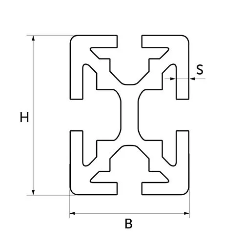 Конструкционный профиль 40x30x2