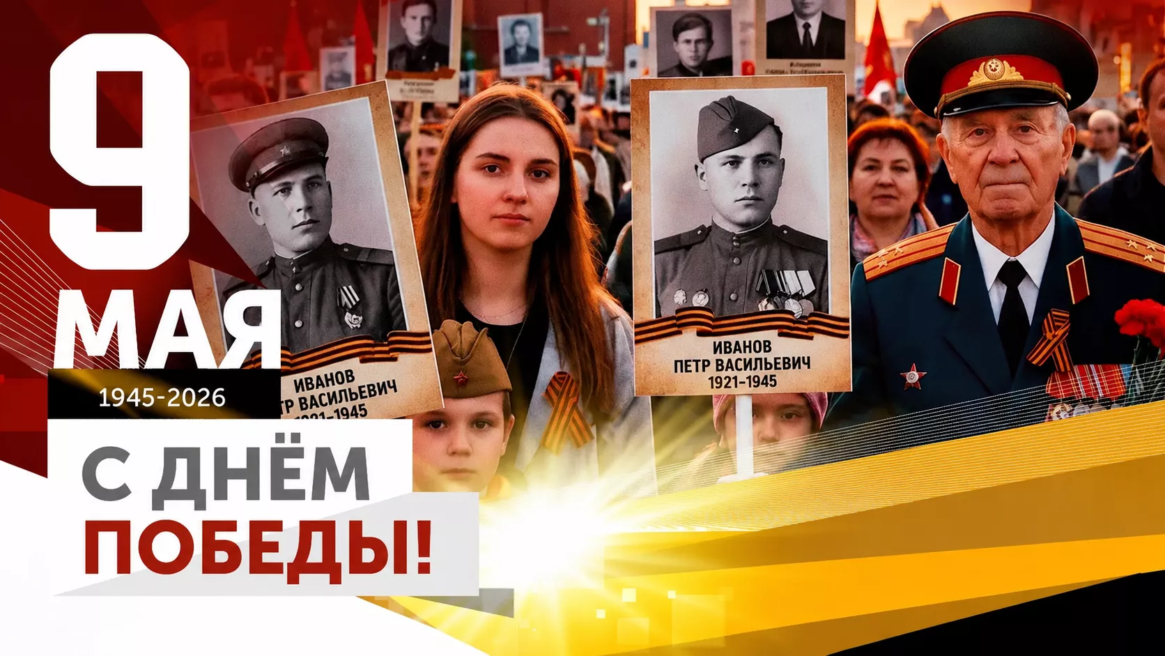 С Днём Великой Победы!