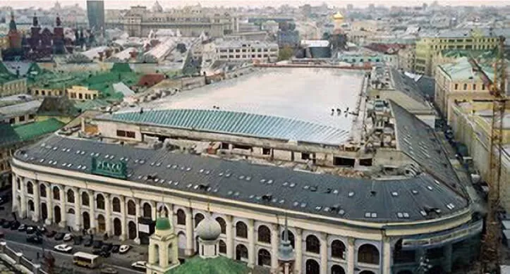 Купол атриума Старого гостинного двора