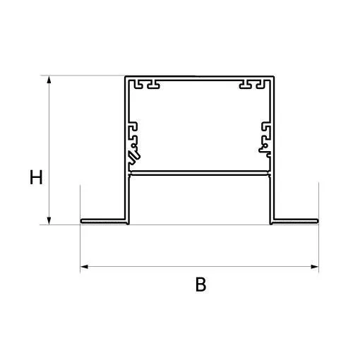 LED profile 160.8x100