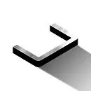 Cold-formed equal-flange channel 23.0 x 12.5