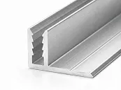 Алюминиевый F-профиль 25x16