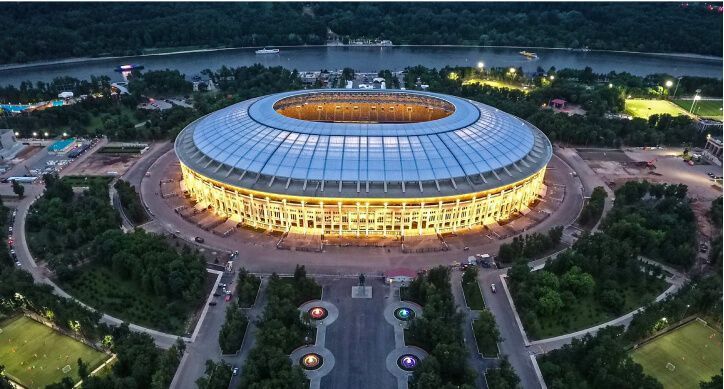 Reconstruction of the dome of the BSA Luzhniki
