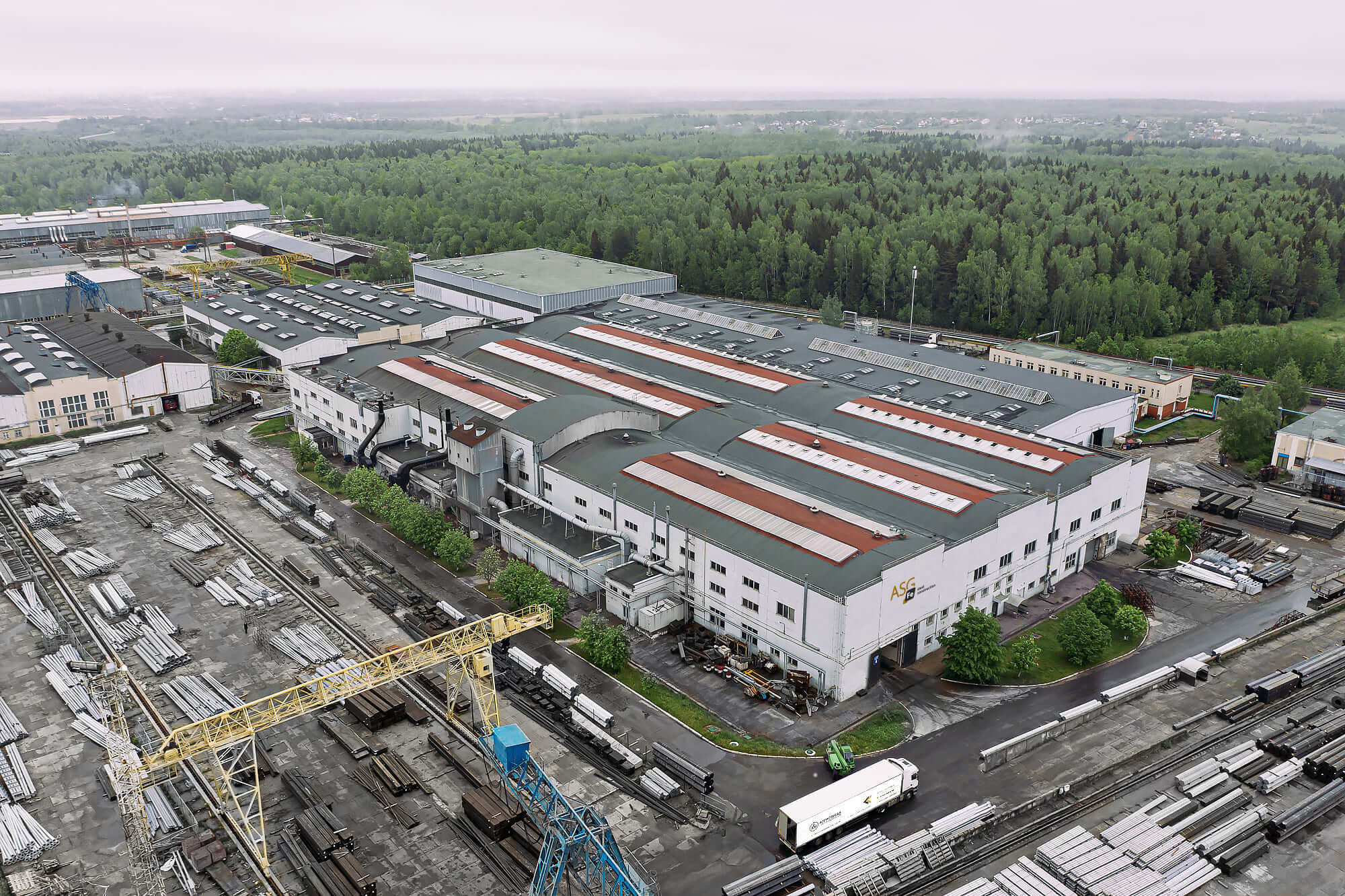 Steel structures plant "AGRISOVGAZ"