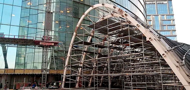 «АГРИСОВГАЗ» изготовит металлоконструкции козырька административно-офисного комплекса на  Кутузовском проспекте