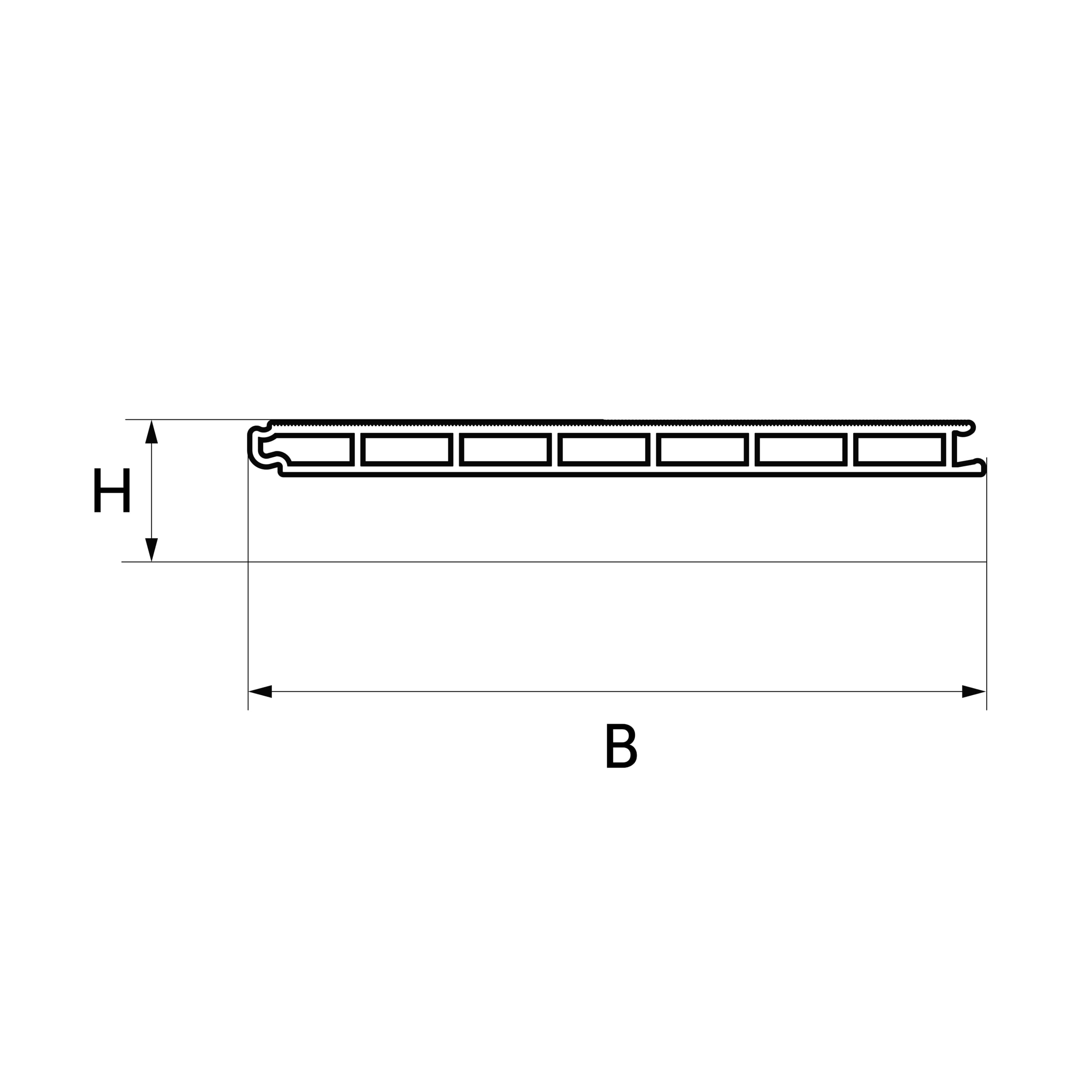 Fencing floor 205.5x13.5